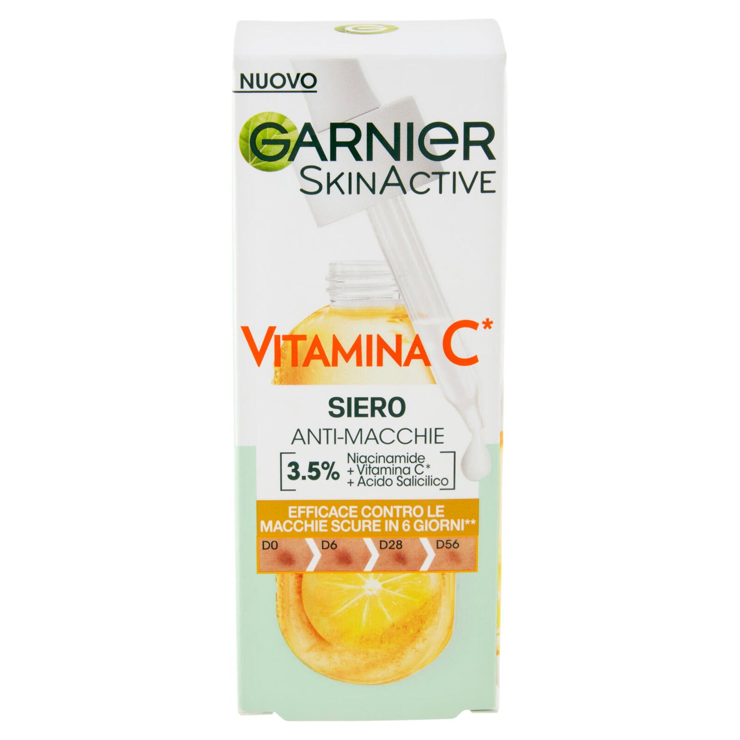 Garnier Siero Vitamina C Anti-Macchie, Illuminante e Rimpolpante, 30 ml