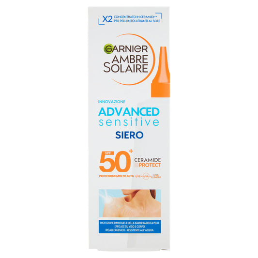 Garnier Ambre Solaire Advanced Sensitive Serum SPF 50+ 125 ml