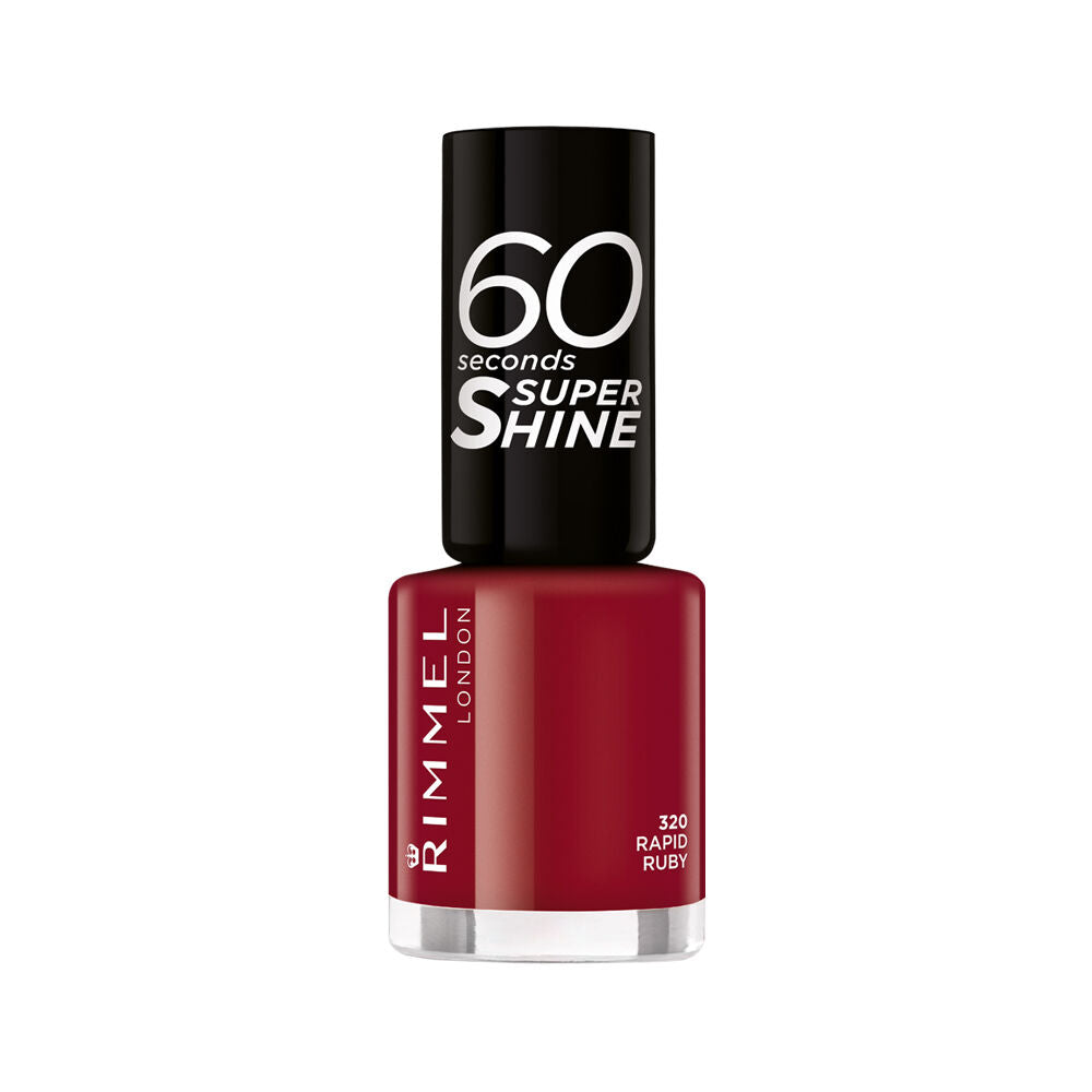 Rimmel - Smalto Rapid Ruby 60 Secondi - Asciugatura rapida, Brillantezza estrema (25584462)