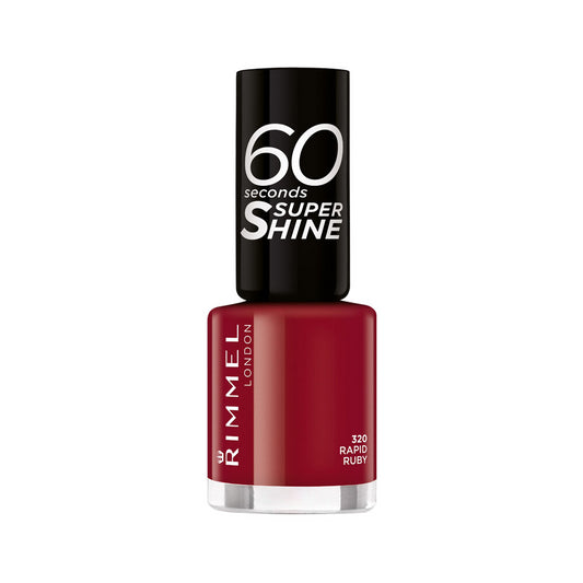 Rimmel - Smalto Rapid Ruby 60 Secondi - Asciugatura rapida, Brillantezza estrema (25584462)