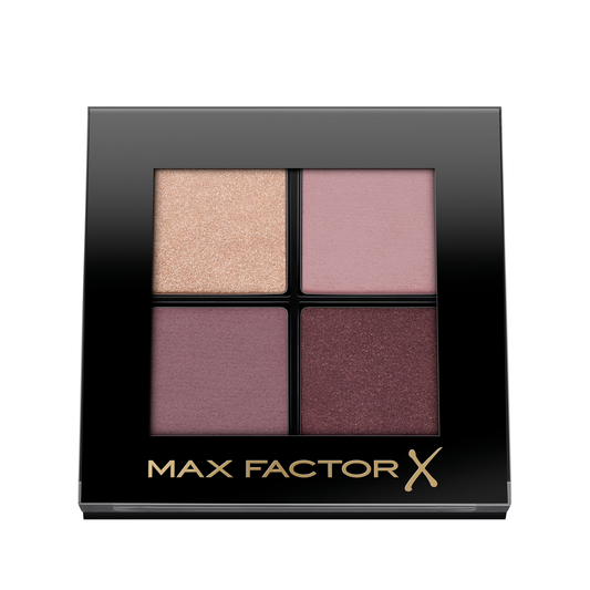 Max Factor Colour X-Pert Soft Touch Palette Ombretti, 4 Ombretti dal Colore Intenso, Altamente Sfumabili, 002 Crushed Blooms