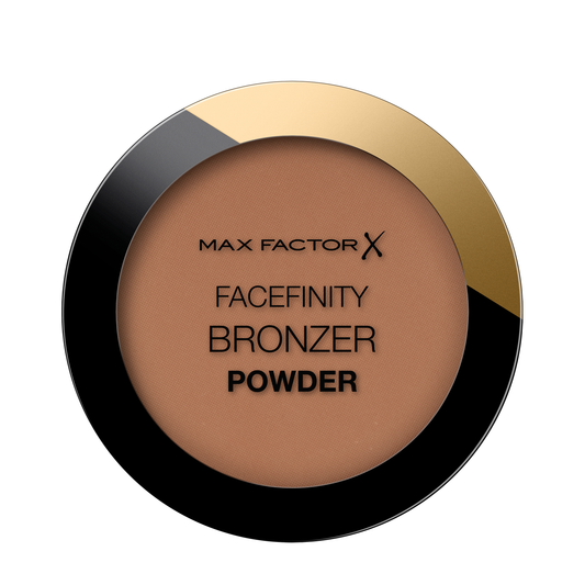 Max Factor Facefinity Bronzer Powder, Terra Abbronzante dal Finish Satinato a Lunga Durata, 002 Warm Tan