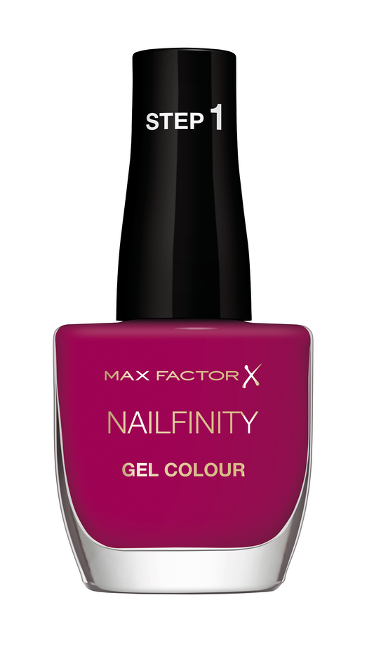 Max Factor Smalto Unghie Nailfinity Gel Colour, Smalto a Lunga Tenuta Effetto Gel, 340 Vip