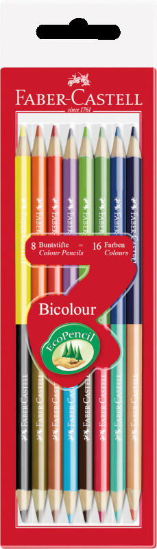 BL.MATITA FABER 8PZ BICOLORE (25520771)