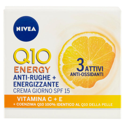 Nivea Q10 Energy Anti-Rughe + Energizzante Crema Giorno SPF 15 50 ml (25563793)