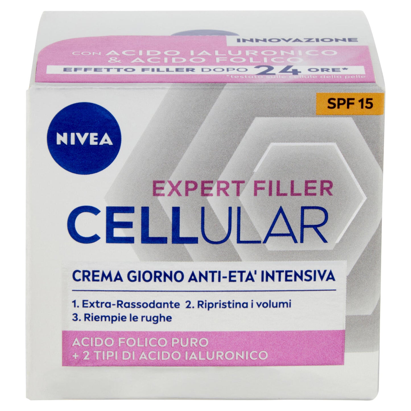Nivea Cellular Expert Filler Crema Giorno Anti-Età Intensiva SPF 15 50 ml