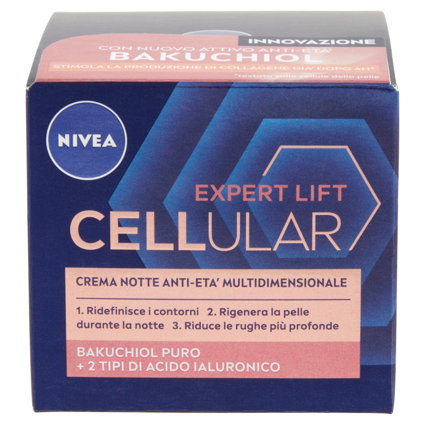 Nivea Expert Lift Cellular Crema Notte Anti-Età Multidimensionale 50 ml