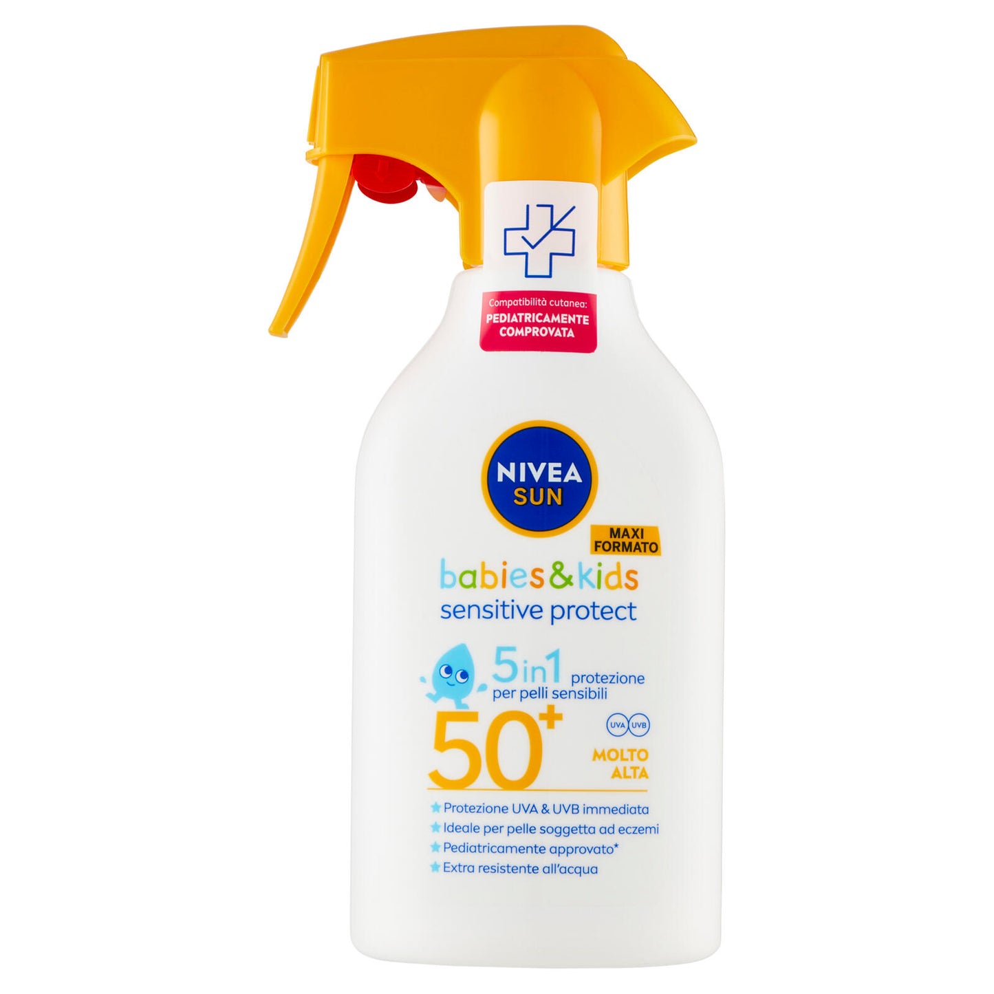 Nivea Sun babies & kids sensitive protect 50+ Molto Alta 270 ml
