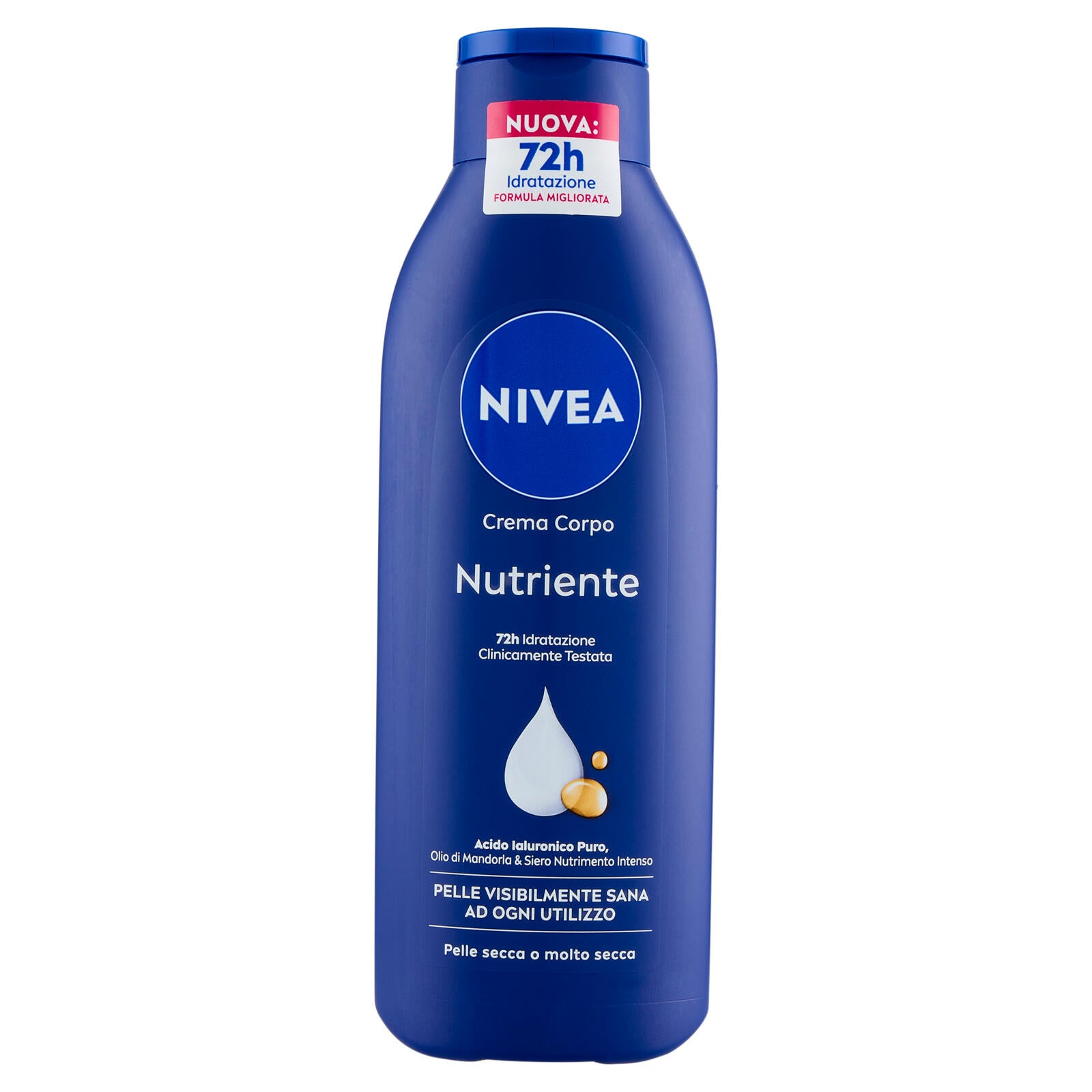 Nivea Crema Corpo Nutriente Pelle secca o molto secca 250 ml (25563405)
