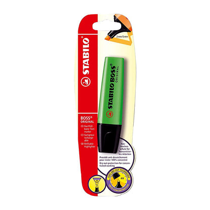 STABILO Boss Original evidenziatore verde - blister da 1 pz. (25608111)