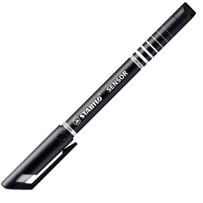 Fineliner con punta ammortizzata - STABILO SENSOR F - Tratto Fine (0,3 mm) - Nero (25529277)