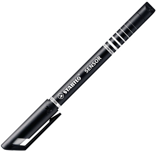 Fineliner con punta ammortizzata - STABILO SENSOR F - Tratto Fine (0,3 mm) - Nero (25529277)