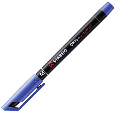 Marcatore - STABILO OHPen universal Permanente - Tratto Medio (1 mm) - Blu (25534222)