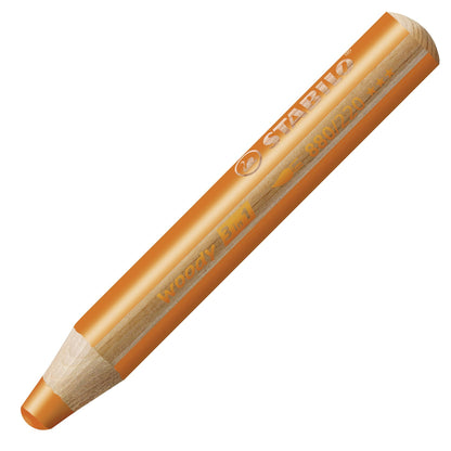 Matita colorata Multi-Funzione - STABILO woody 3 in 1 - Arancione (25534817)