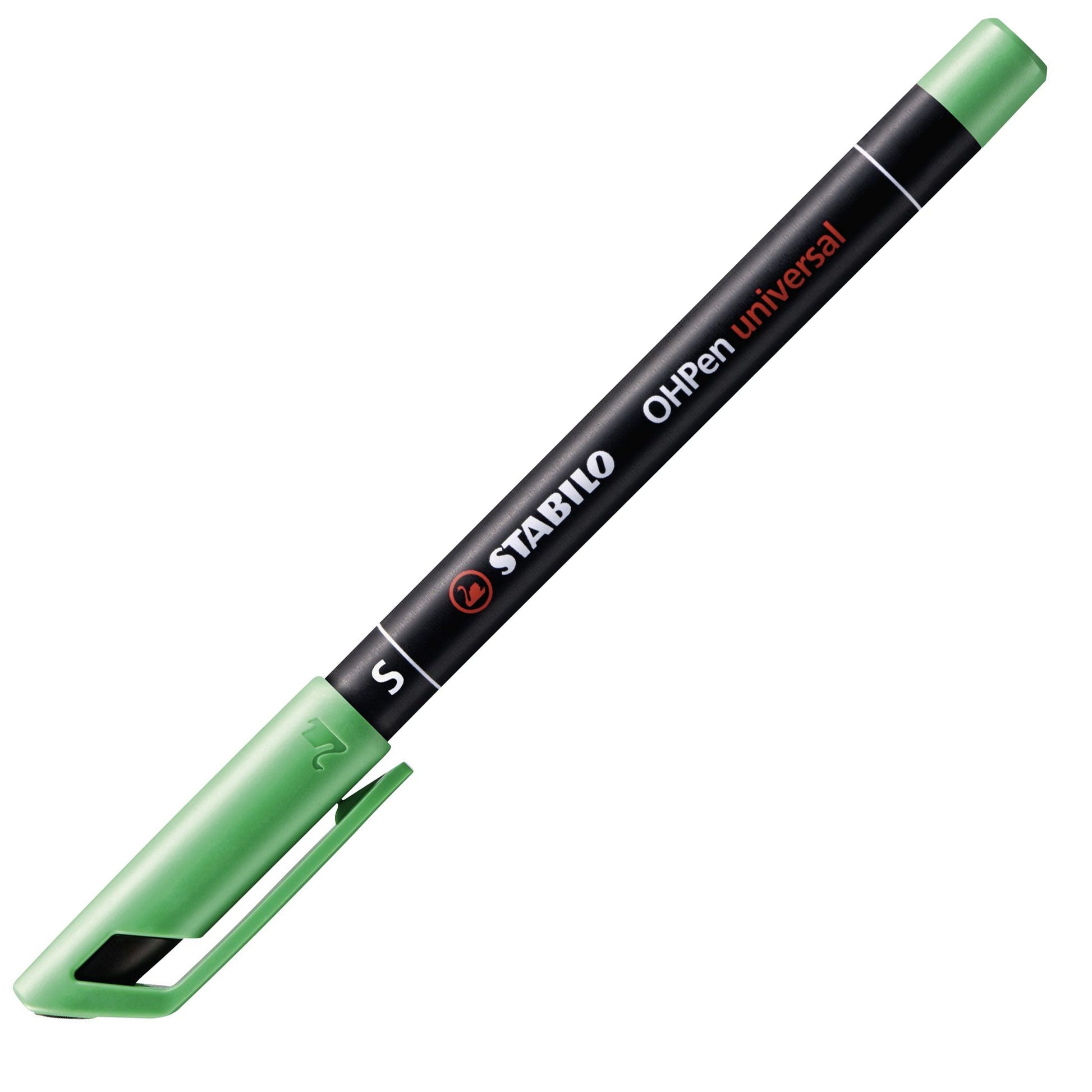 Marcatore - STABILO OHPen universal Permanente - Tratto Superfine (0,4 mm) - Verde (25534271)
