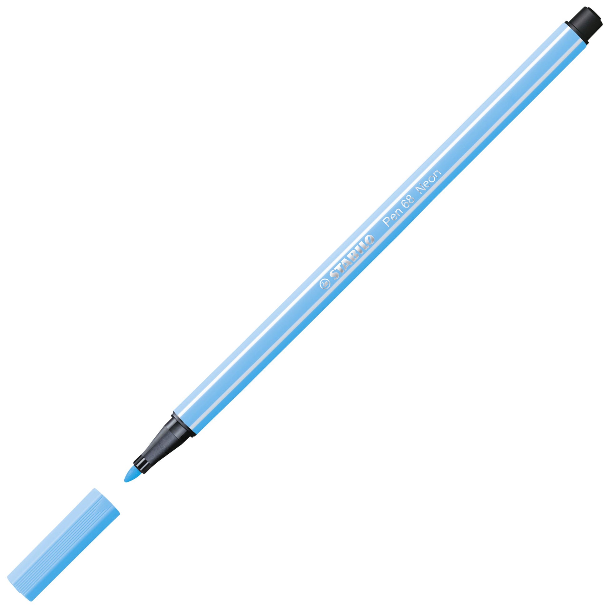 Pennarello Premium - STABILO Pen 68 - Fluo Blu (25573194)