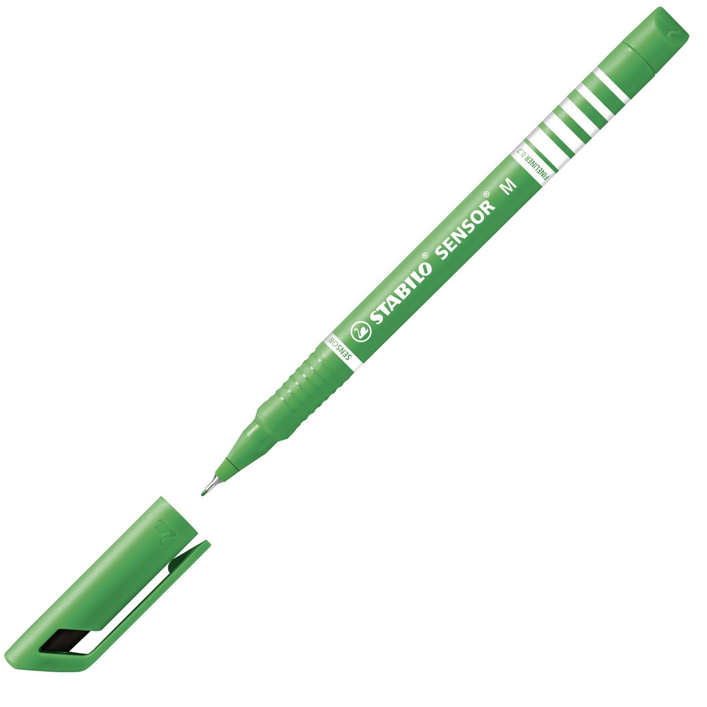 Fineliner con punta ammortizzata - STABILO SENSOR M - Tratto Medio (0,7 mm) - Verde (25529362)