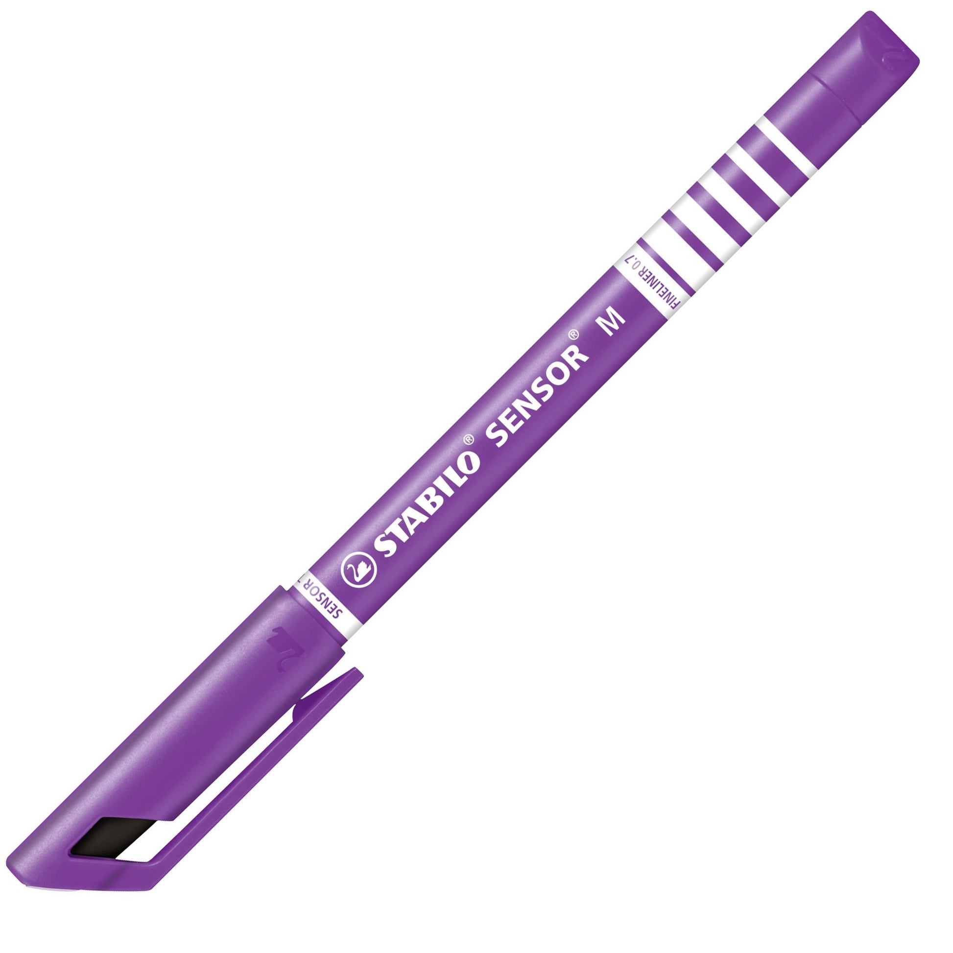 Fineliner con punta ammortizzata - STABILO SENSOR M - Tratto Medio (0,7 mm) - Lilla (25529326)