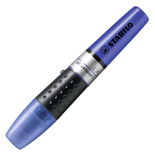 Evidenziatore - STABILO LUMINATOR - lunga durata e doppio tratto (2 + 5 mm) - Blu (25526931)