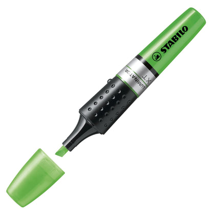 Evidenziatore - STABILO LUMINATOR - lunga durata e doppio tratto (2 + 5 mm) - Verde (25526973)