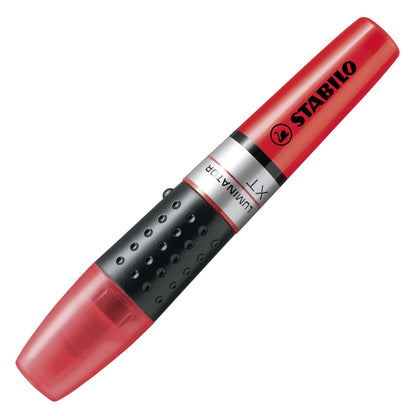 Evidenziatore - STABILO LUMINATOR - lunga durata e doppio tratto (2 + 5 mm) - Rosso (25526964)