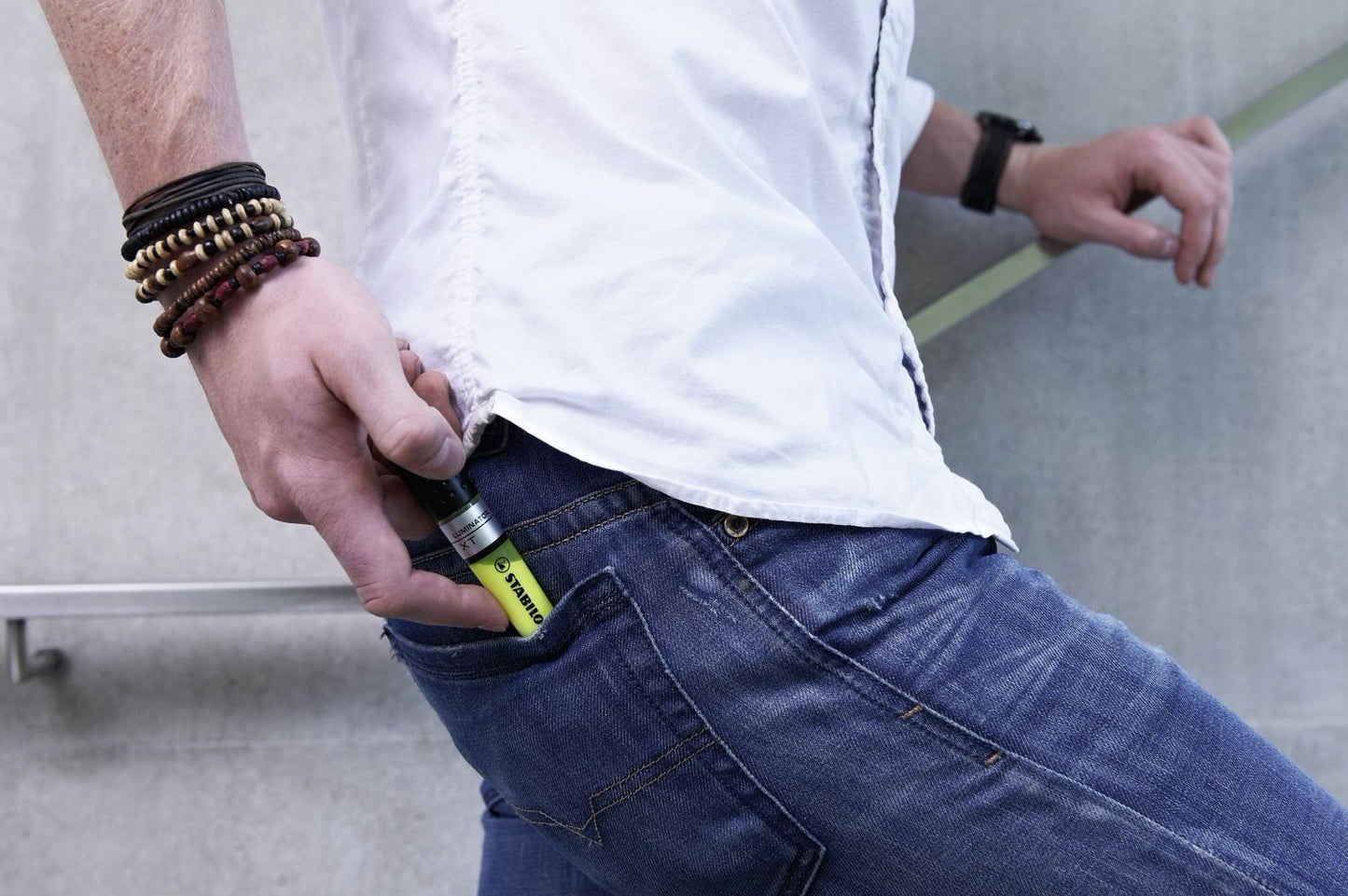 Evidenziatore - STABILO LUMINATOR - lunga durata e doppio tratto (2 + 5 mm) - Rosso (25526968)