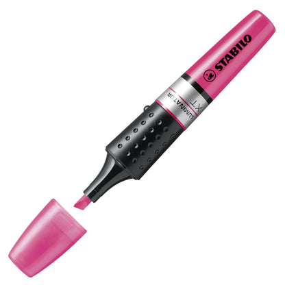 Evidenziatore - STABILO LUMINATOR - lunga durata e doppio tratto (2 + 5 mm) - Rosa (25526957)
