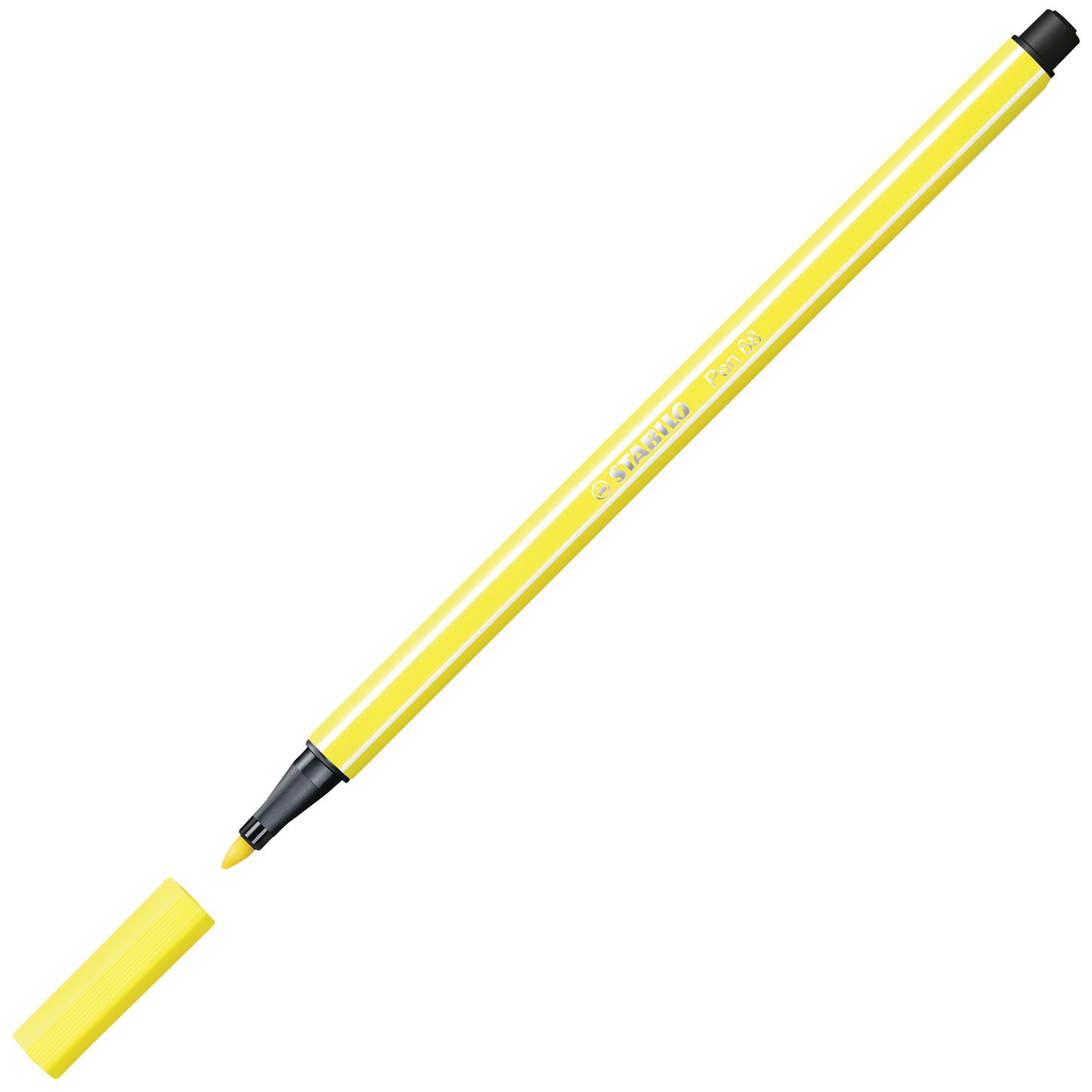 Pennarello Premium - STABILO Pen 68 - Giallo Limone (25573360)