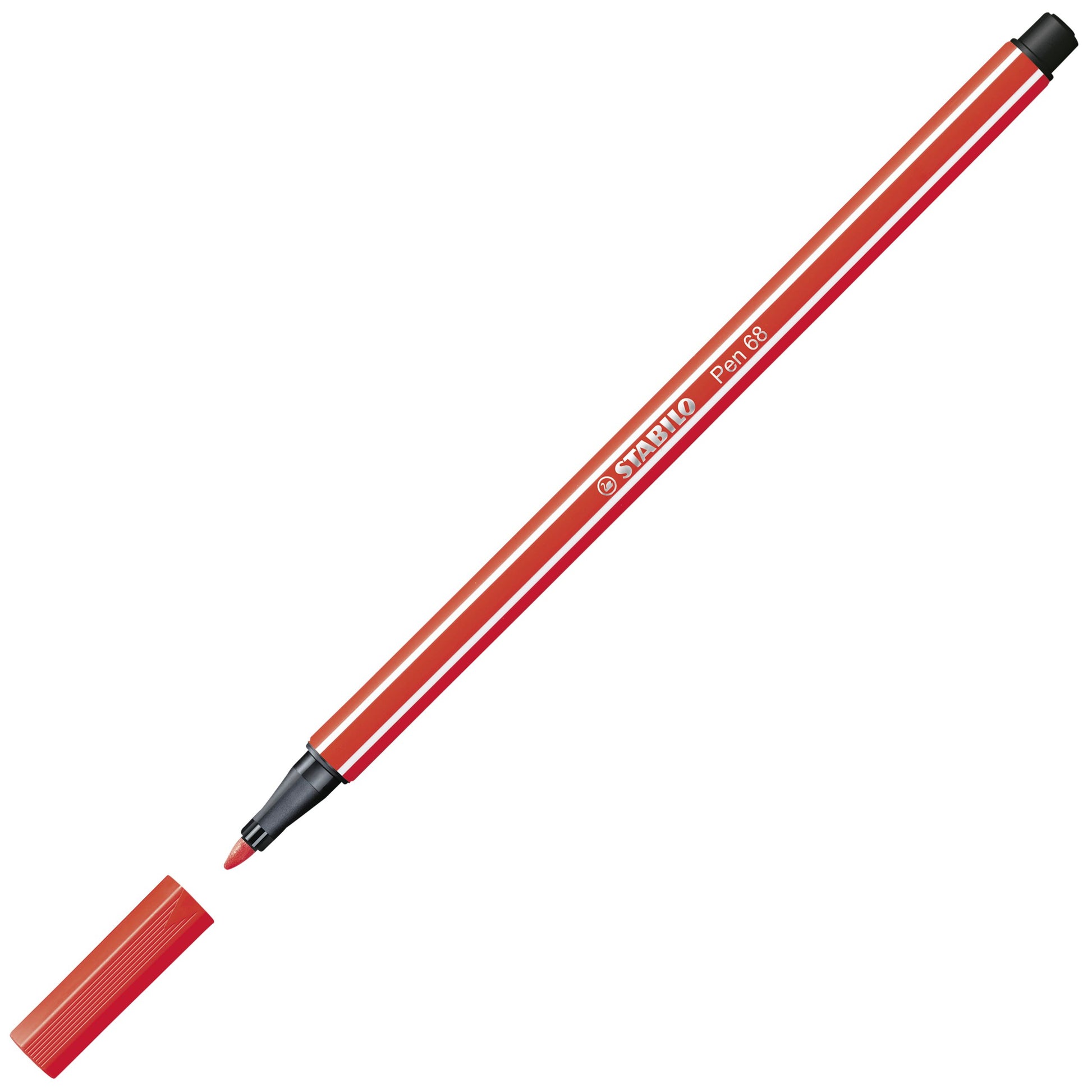 Pennarello Premium - STABILO Pen 68 - Rosso Chiaro (25574156)