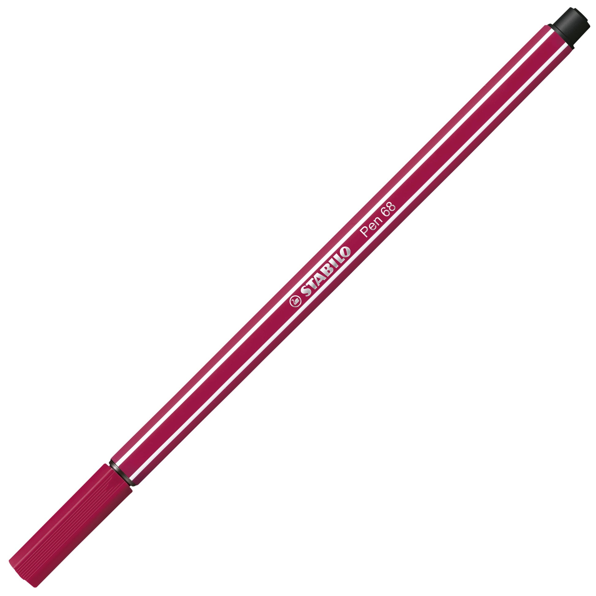 Pennarello Premium - STABILO Pen 68 - Rosso Scuro (25574232)