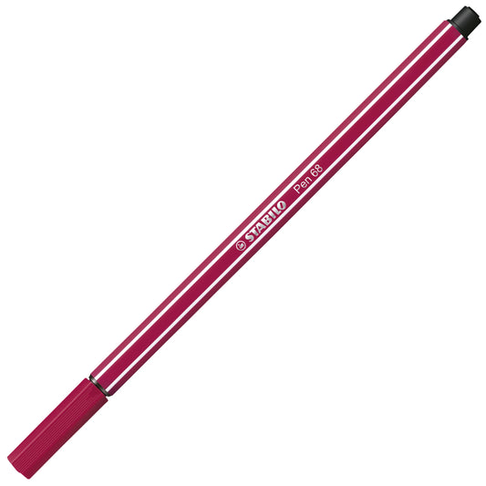 Pennarello Premium - STABILO Pen 68 - Rosso Scuro (25574232)