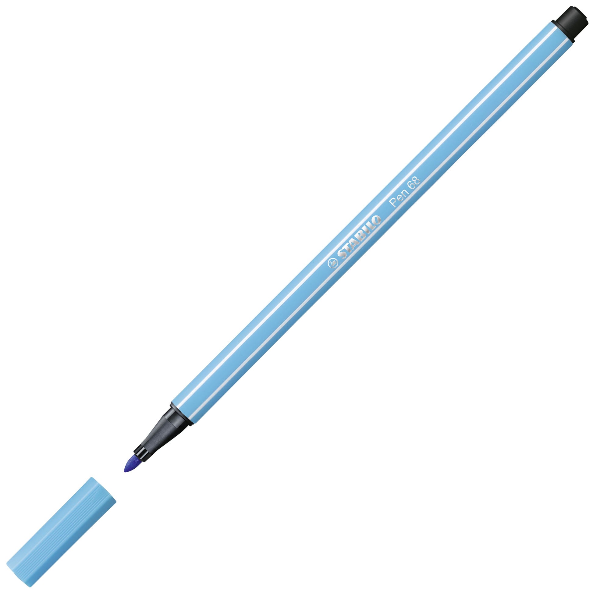 Pennarello Premium - STABILO Pen 68 - Azzurro (25572881)