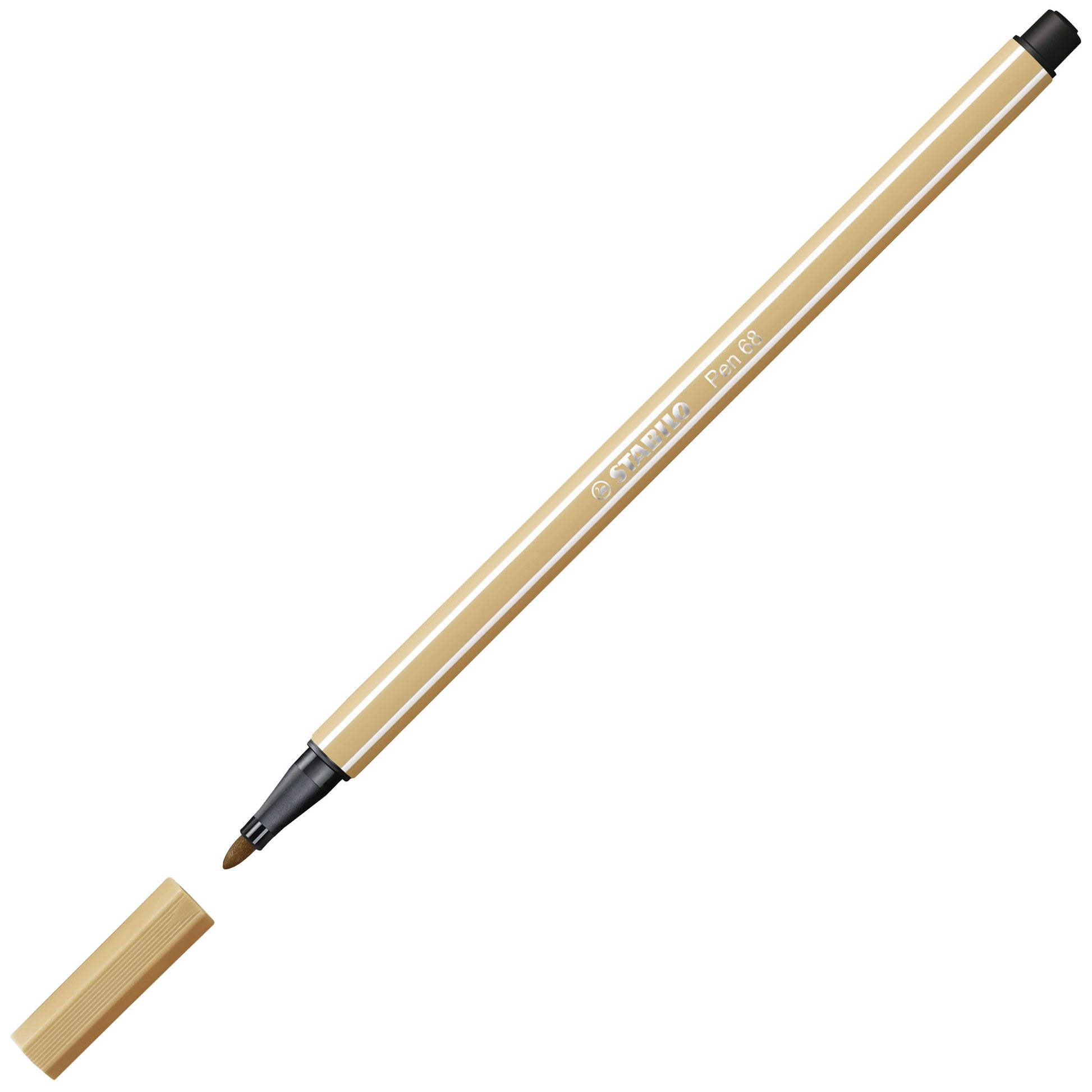 Pennarello Premium - STABILO Pen 68 - Ocra Chiaro (25573718)