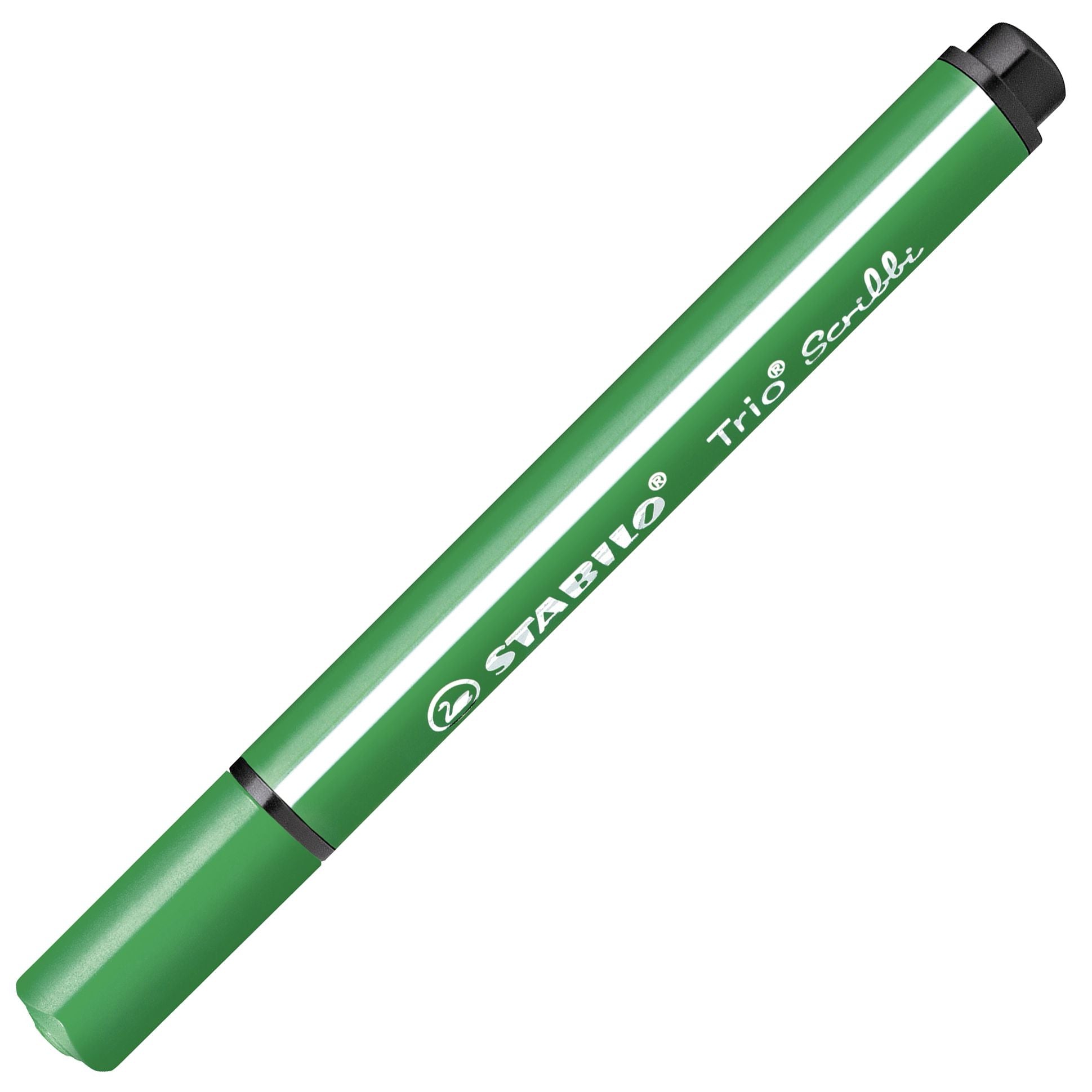 Pennarello triangolare con punta ammortizzata - STABILO Trio Scribbi - Verde (25578033)