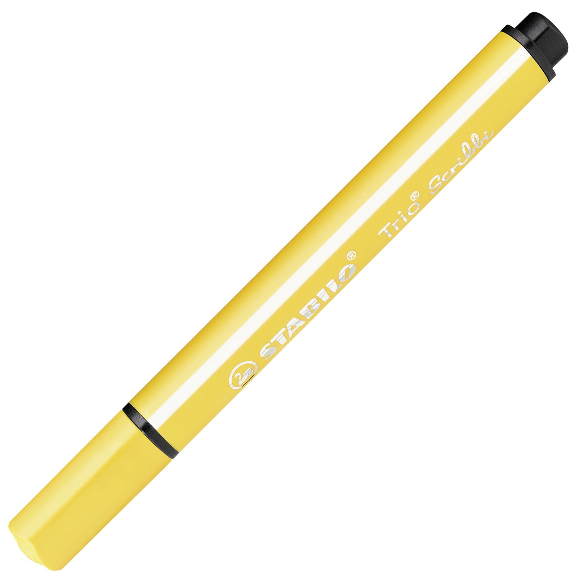 Pennarello triangolare con punta ammortizzata - STABILO Trio Scribbi - Giallo (25577743)
