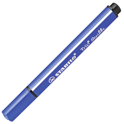 Pennarello triangolare con punta ammortizzata - STABILO Trio Scribbi - Blu (25577692)