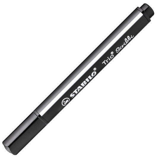 Pennarello triangolare con punta ammortizzata - STABILO Trio Scribbi - Nero (25577939)