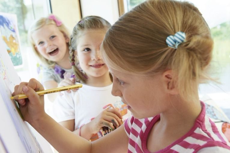 Matita colorata triangolare - STABILO Trio thick - Marrone scuro (25544906)