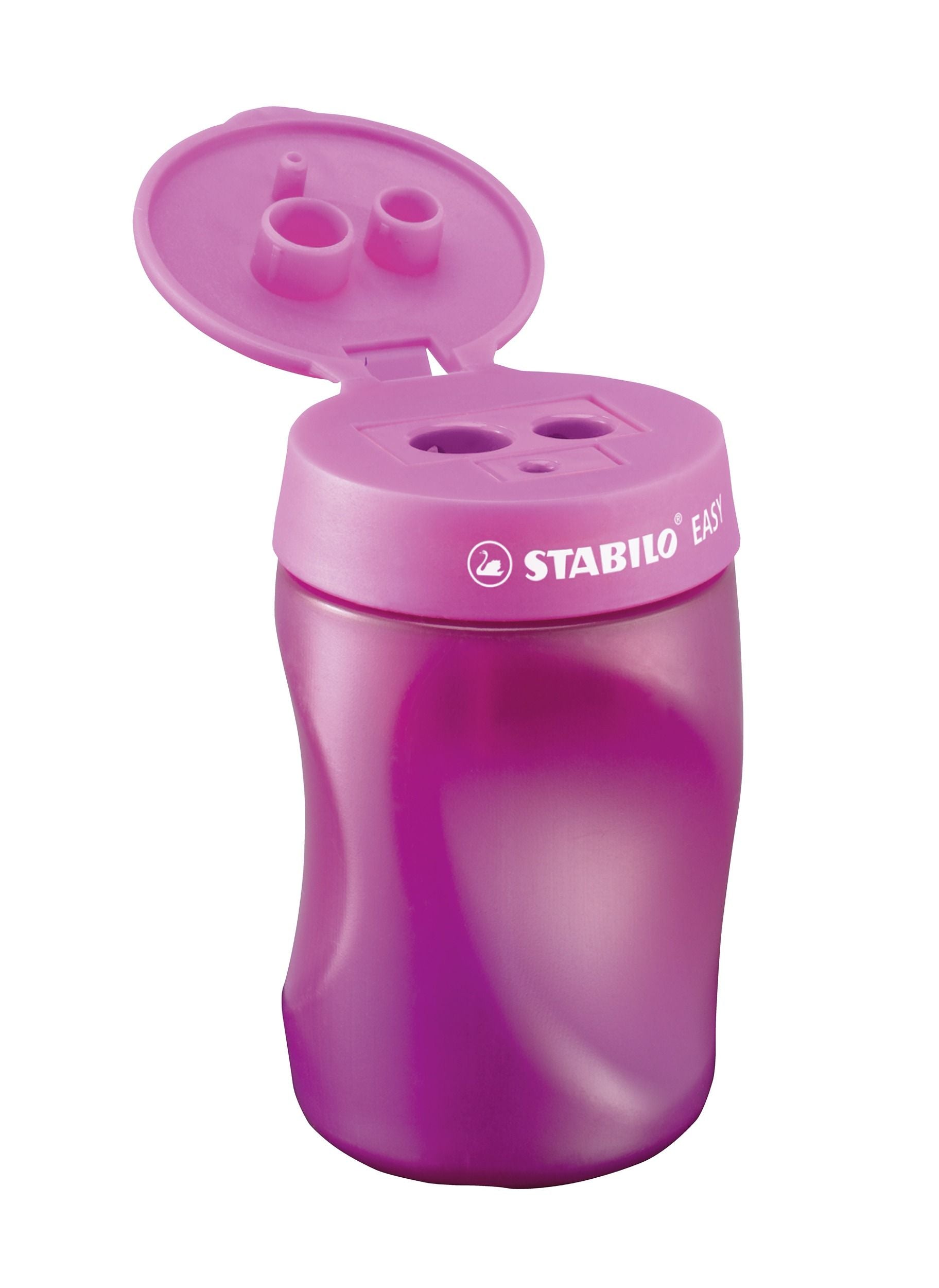 Temperamatite Ergonomico - STABILO EASYtemperino per Mancini - Rosa (25610285)