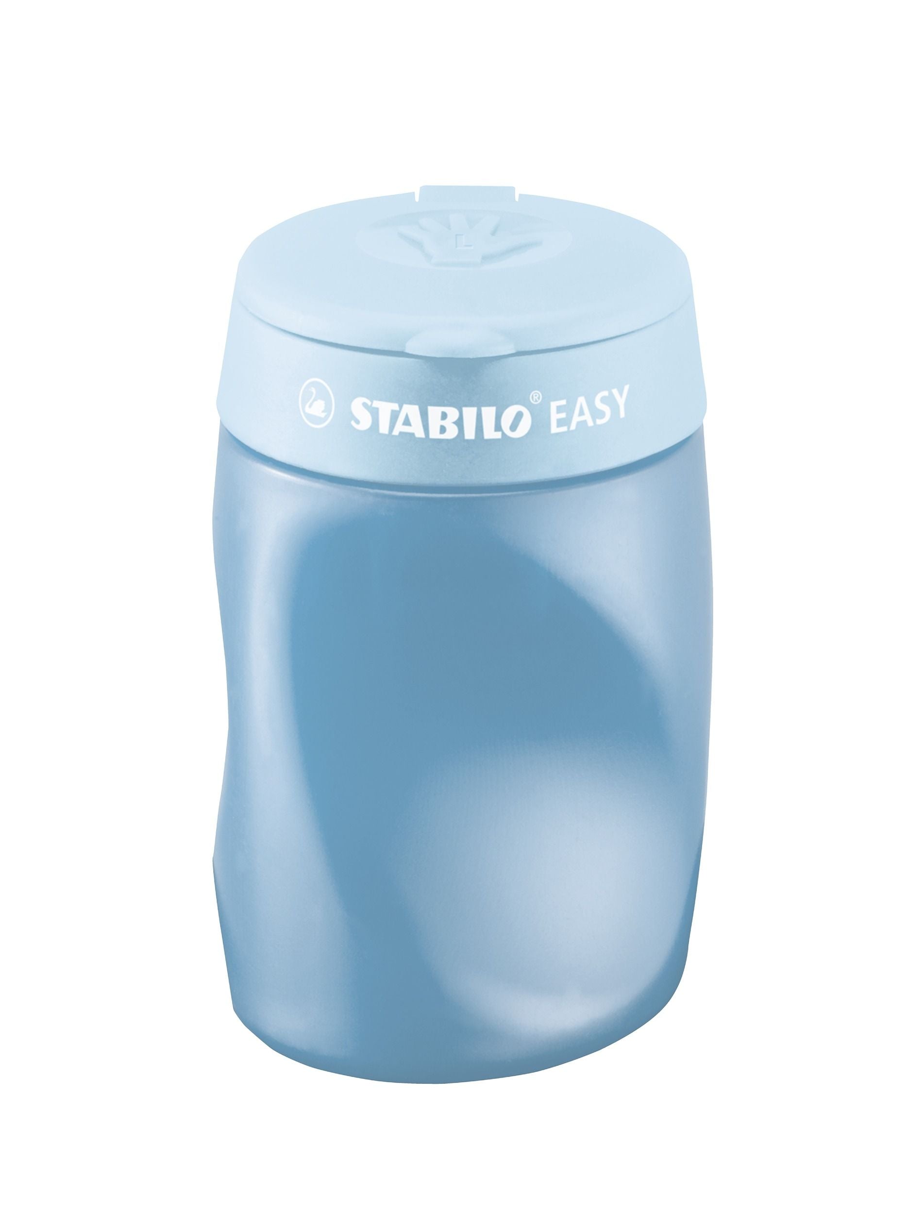Temperamatite Ergonomico - STABILO EASYtemperino per Mancini - Azzurro (25610214)