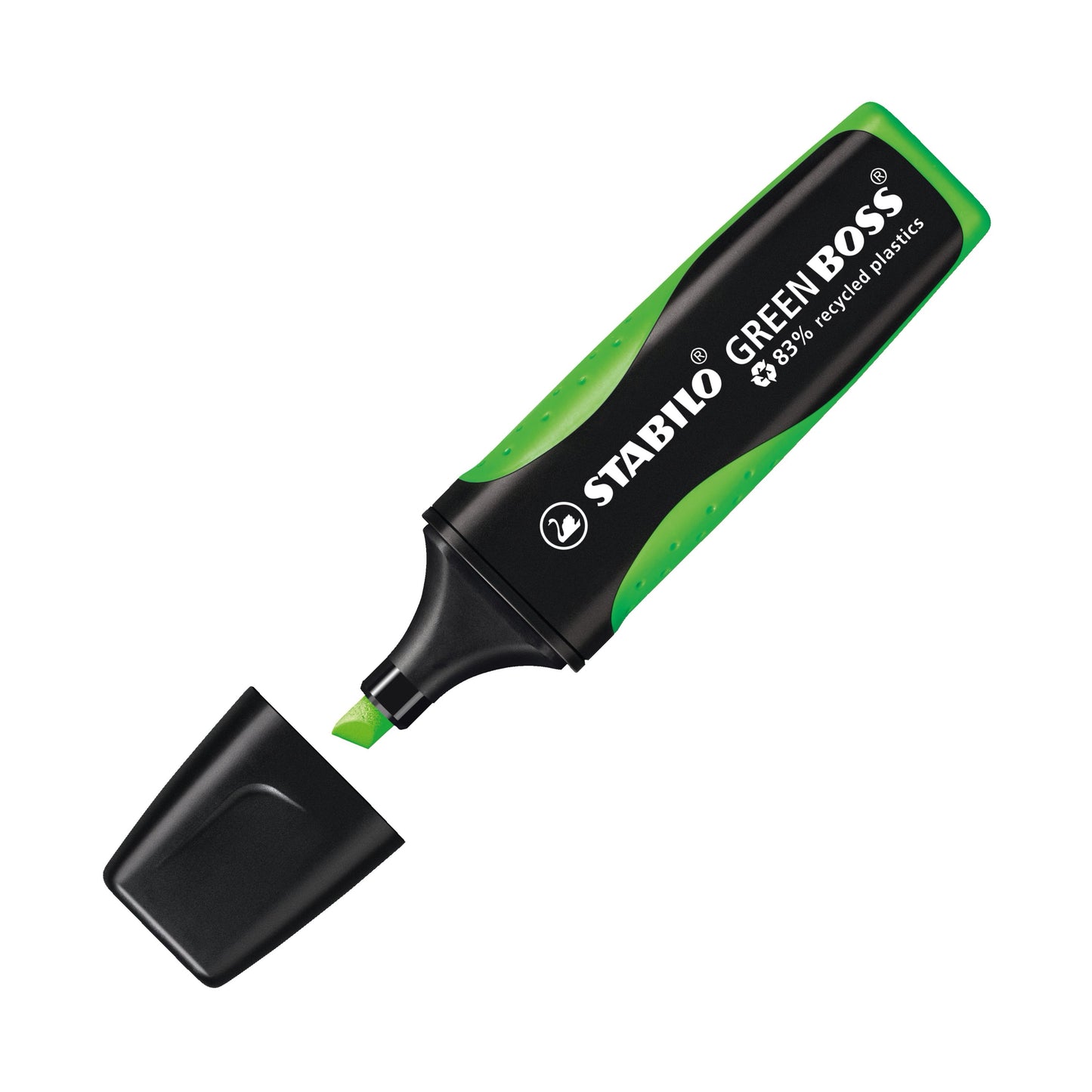 Evidenziatore Ecosostenibile - STABILO GREEN BOSS - 83% Plastica Riciclata - Verde (25527270)
