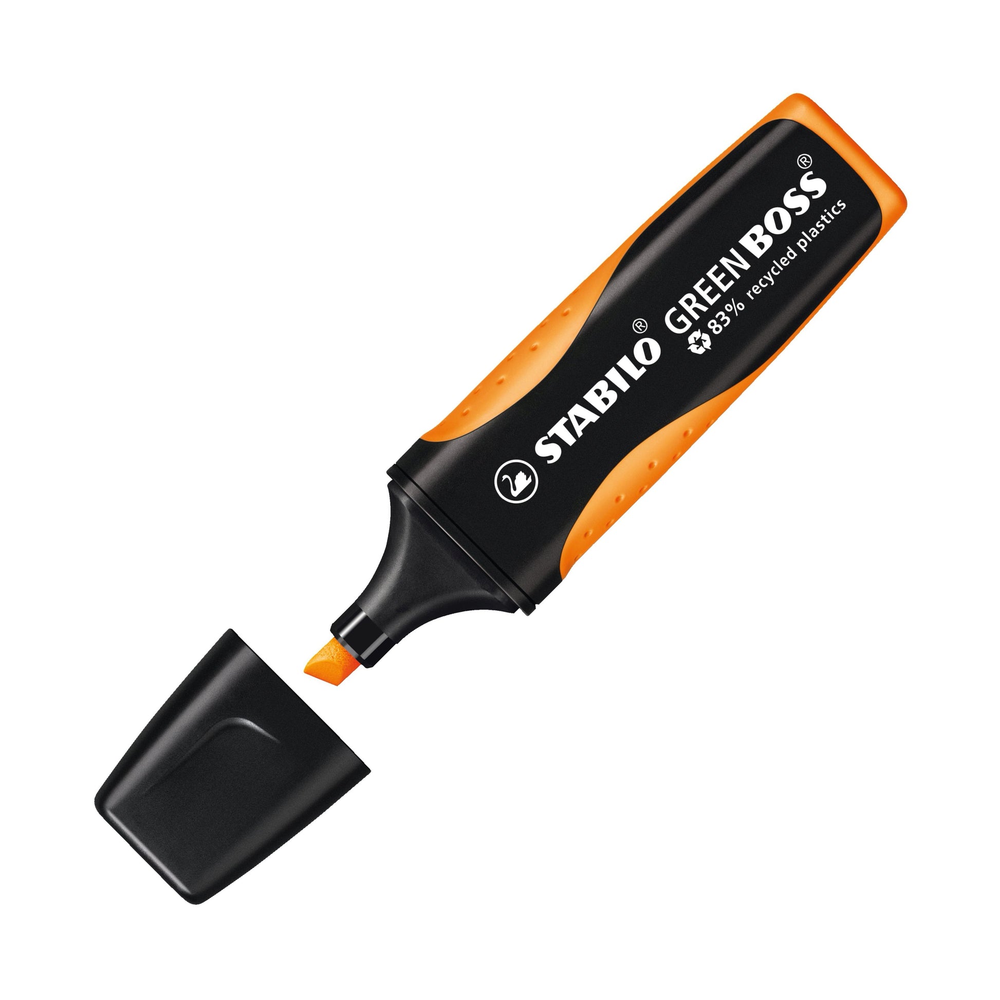 Evidenziatore Ecosostenibile - STABILO GREEN BOSS - 83% Plastica Riciclata - Arancione (25527249)