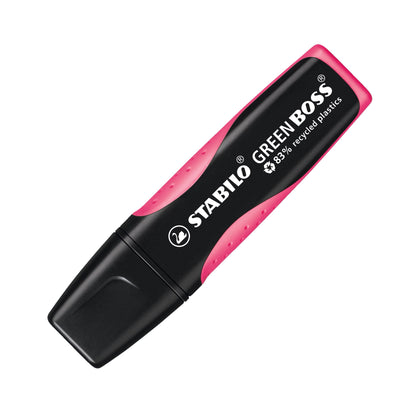 Evidenziatore Ecosostenibile - STABILO GREEN BOSS - 83% Plastica Riciclata - Rosa (25527262)