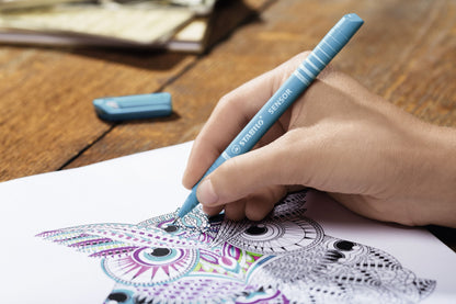 Fineliner con punta ammortizzata - STABILO SENSOR F - Tratto Fine (0,3 mm) - Lilla (25529275)