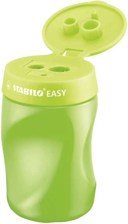 Temperamatite Ergonomico - STABILO EASYtemperino per Destrimani - Verde (25610204)
