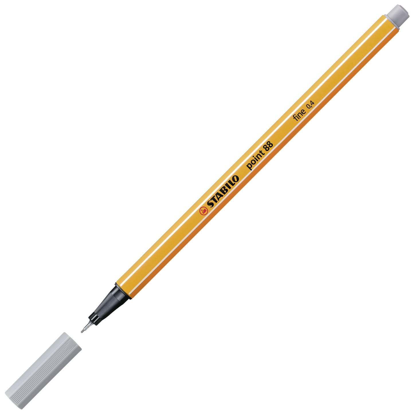 Fineliner - STABILO point 88 - Grigio medio (25528979)