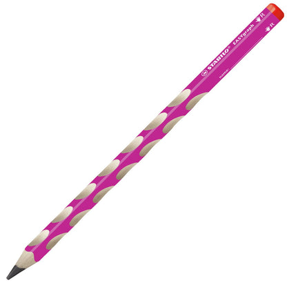 Matita Ergonomica triangolare - STABILO EASYgraph per Destrimani in Rosa - Gradazione HB (25544996)