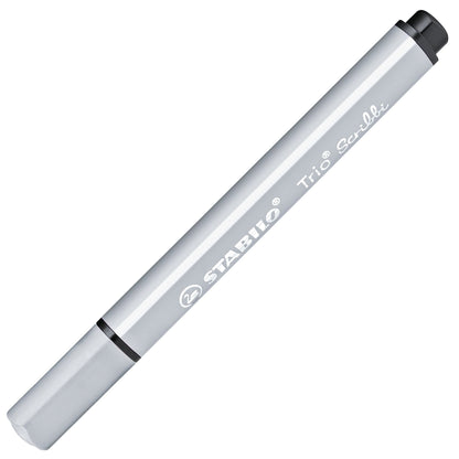 Pennarello triangolare con punta ammortizzata - STABILO Trio Scribbi - Grigio Elefante (25577781)