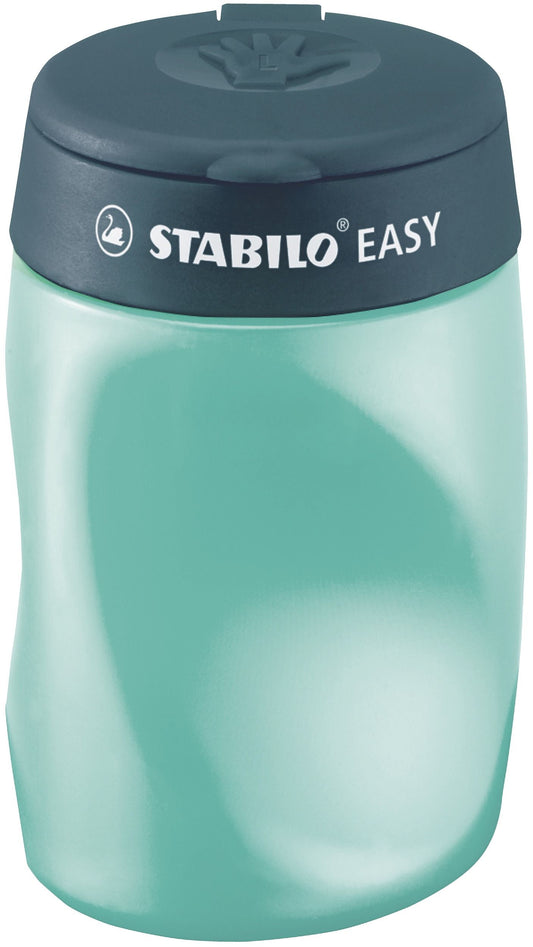 Temperamatite Ergonomico - STABILO EASYtemperino per Mancini - Petrolio (25610244)