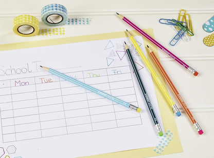 Matita in grafite - STABILO Pencil 160 con gommino - Petrolio - Gradazione 2B (25545198)